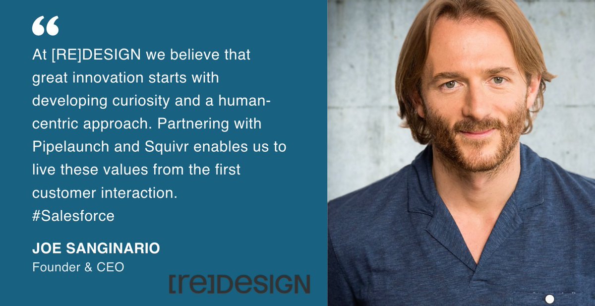 PipeLaunch_'s tweet photo. Following the Squivr partnership announcement yesterday, Joe Sanginario from @REDESIGNGroup kindly shared his experience of using both PipeLaunch &amp; Squivr within his company. #customerreview #salesforceadmins #productreview #pipelaunch https://t.co/LL73sT6UUH
