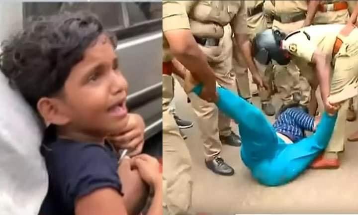 surendranbjp's tweet photo. Strongly condemn the police action against innocent women in Madappally, Kottayam. The @vijayanpinarayi govt is bulldozing the land &amp; livelihood of the people in the name of the proposed K-Rail project. We @BJP4Keralam is committed to protecting the interest of Keralites. https://t.co/w20lhuRcrw