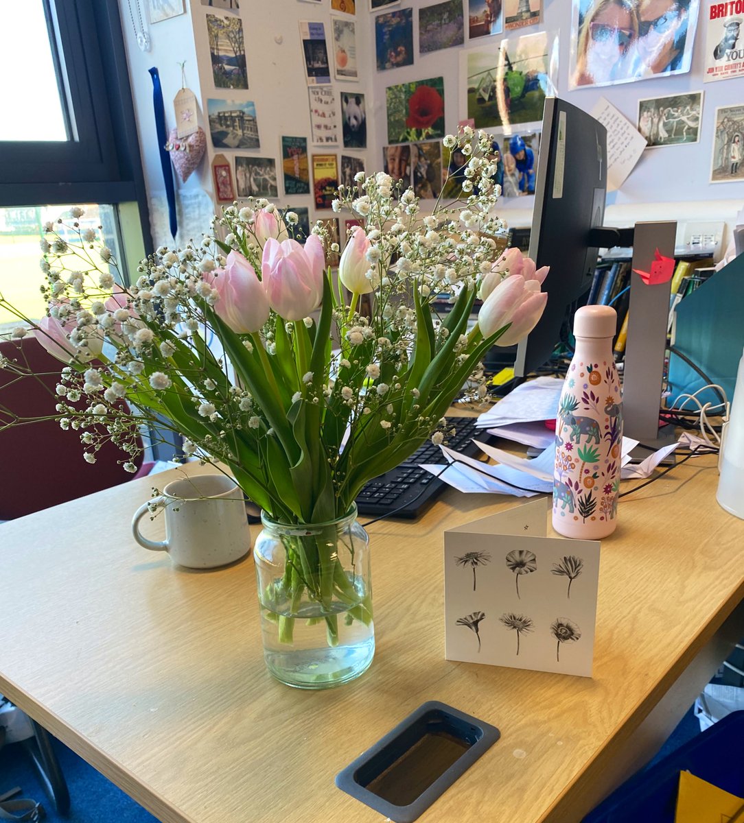 mrs_sreid's tweet image. Beautiful flowers from my lovely secret friend 💗✨