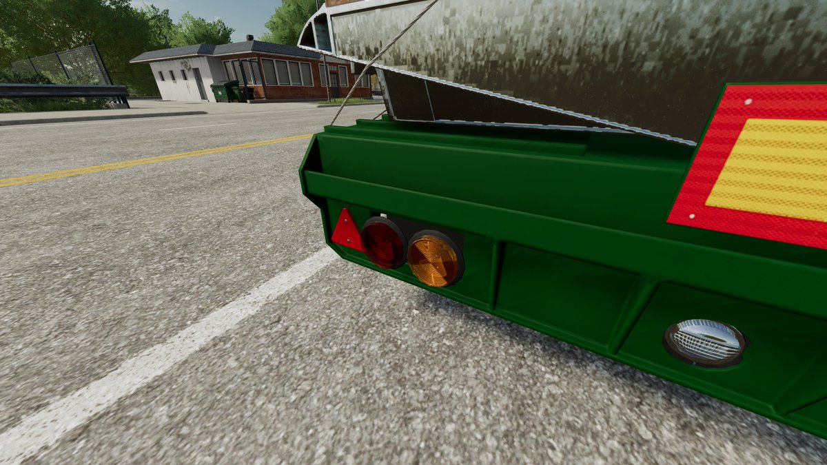 Erix05's tweet photo. 久しぶりに新規アセットを作りました。
東急(東邦車両)の台車で純正だった丸型のテールランプです。
ローポリすぎて角ばっているのでもう少しポリゴン数増やして綺麗に直したいと思います。
#FS22 #FarmingSimulator22 #FS22Modding https://t.co/yjUkXPvYE5