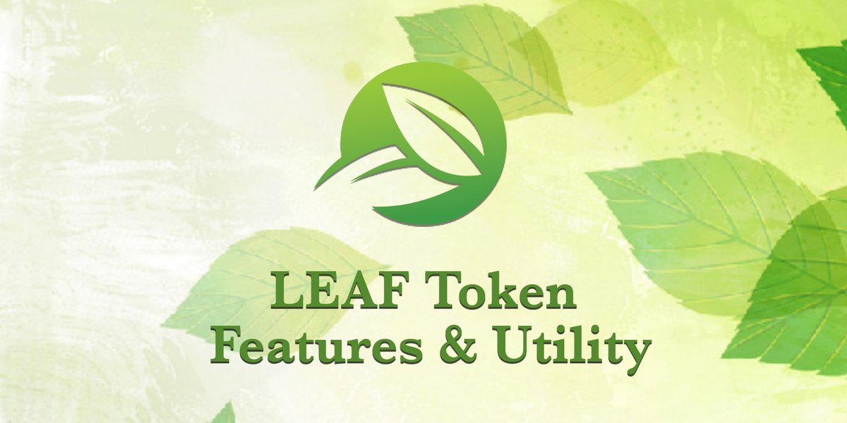 leaf_protocol's tweet image. $LEAF 🍃 Token Features &amp;amp; Utility

View Ⓜ️ Medium Articles:  link.medium.com/CC4Z7xmktob

#LeafProtocol #Leaf #DeFi #token