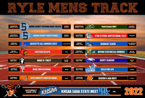 Ryle Men's Track Team tweet media