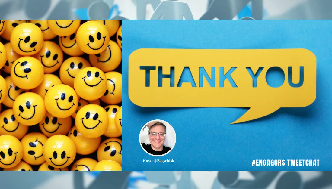 eggwhisk's tweet photo. Thank you #EngagORS for your thoughts, contribution and just for being you. You’re awesome! https://t.co/3QoAwfbgdw