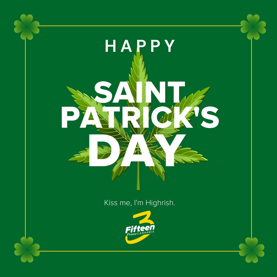 3Fifteen Primo wishes you all a Happy St. Patrick's Day!

#stpatricksday #irish #stpattysday #ireland #green #shamrock #luckoftheirish #stpaddysday #lucky #saintpatricksday #stpatrick #kissmeimirish #clover #happystpatricksday #leprechaun #potofgold #stpattys #paddysday #iris ...