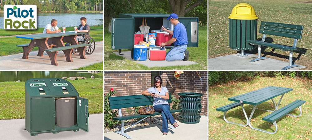 Going Green today for St. Pat's? Choose from a wide variety of materials and finishes to make your outdoor space complete! pilotrock.com/material-optio…