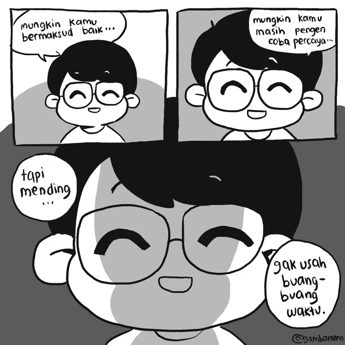 Pasti ada aja yang lagi butuh denger ini 