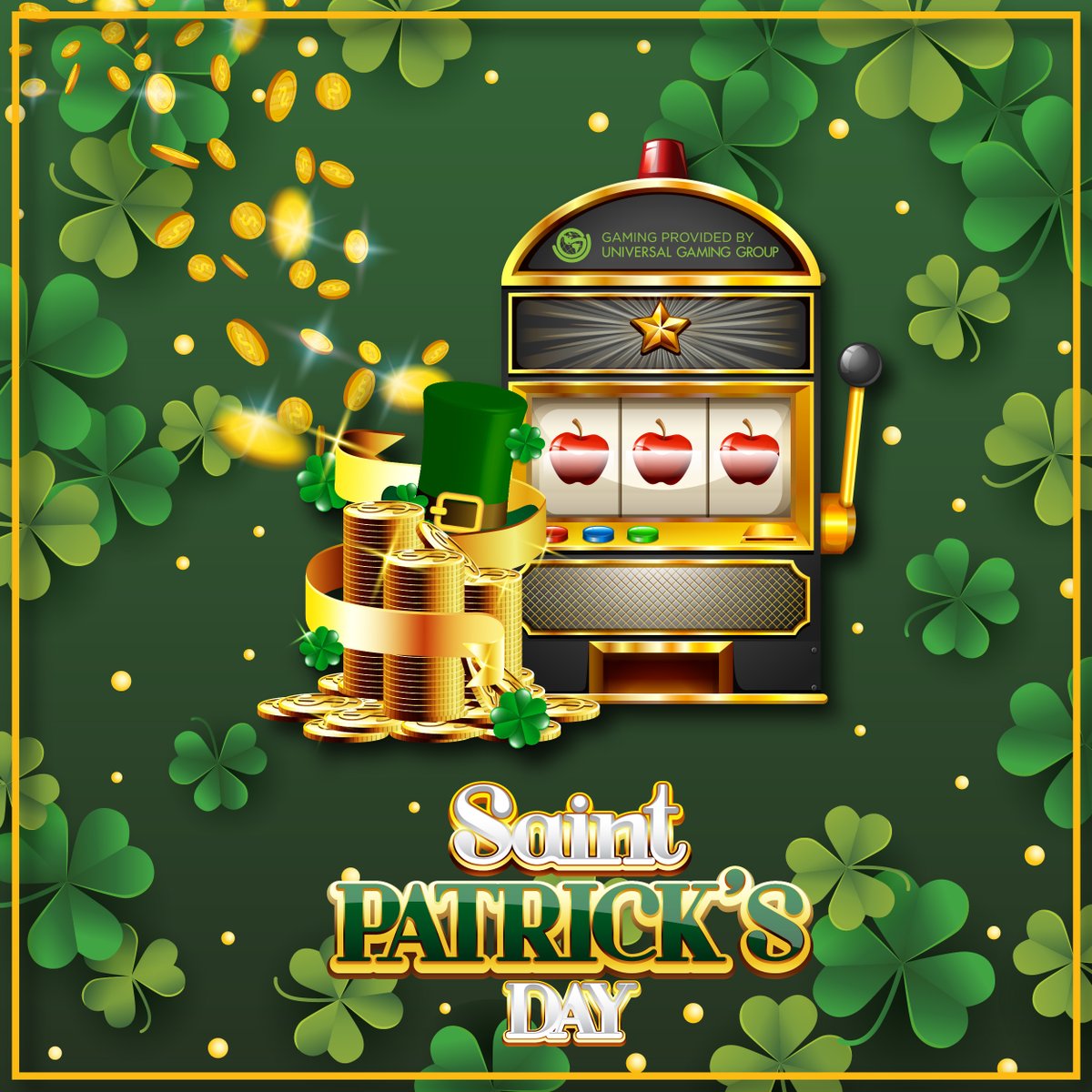 Wishing you a pot o' gold and all the joy your heart can hold. Happy St. Patrick's Day!! ☘️