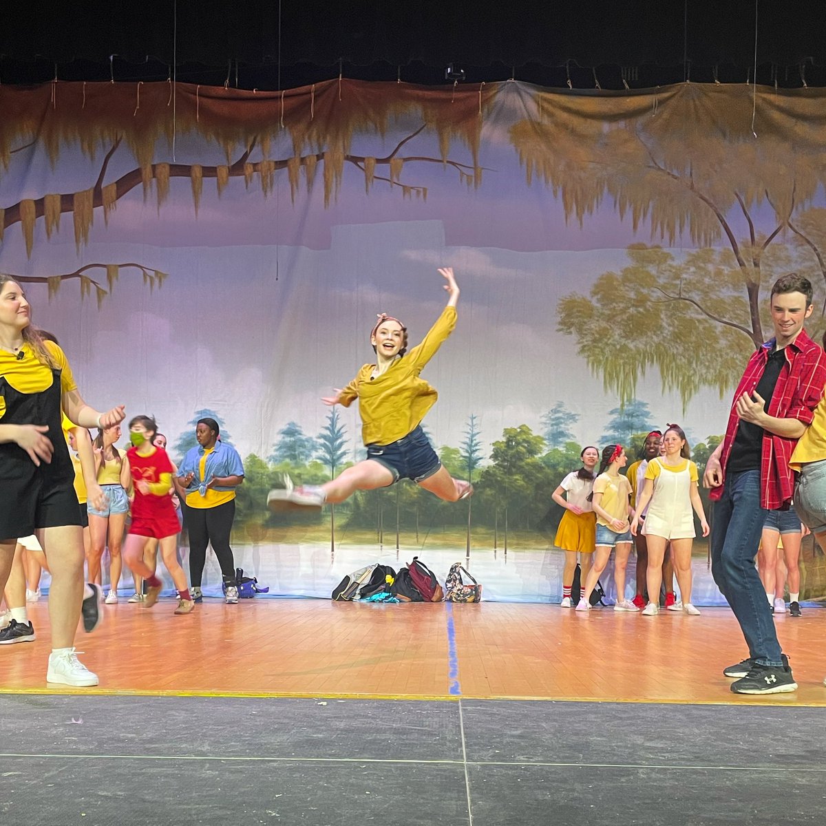 COHS_Theater's tweet photo. Dancing into Opening Night of Camp Rock! 🌟 Join us as we dance and jam all weekend long! Tickets available online and at the door! https://t.co/MfCcXTcSrJ