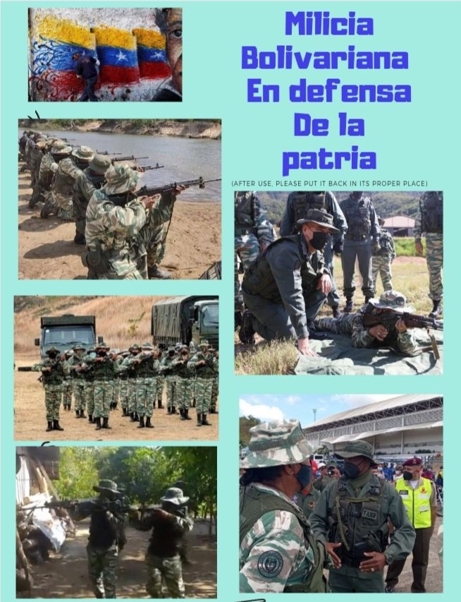 Buen dia, bendiciones #ApureEsNuestro Agradecida con los guerreros milicianos, no se permite ningun tipo de invación venga de donde venga @Mippcivzla @NicolasMaduro @walterjoseortiz @TenemosPatria_ @ElChe_Gibra @ElGuardian88 @ktirasiempre @tati41naho @AdiariMarin @beatriz77748