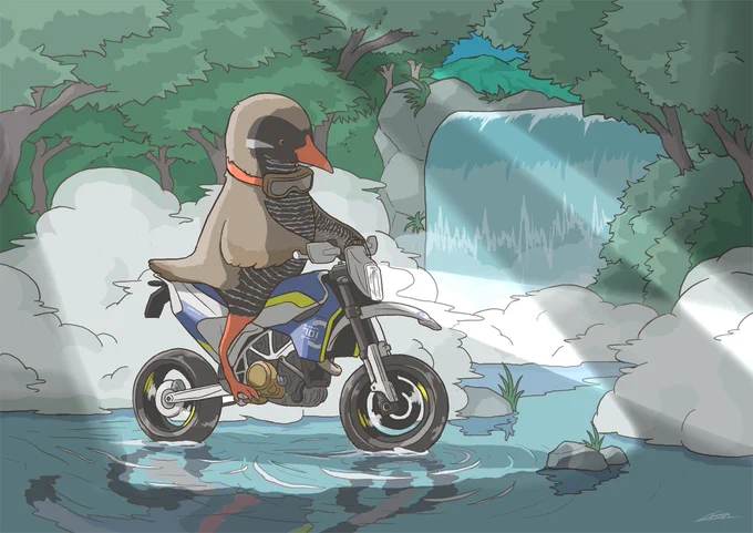 #みなさん去年の今頃はどんな絵描いてましたか 
