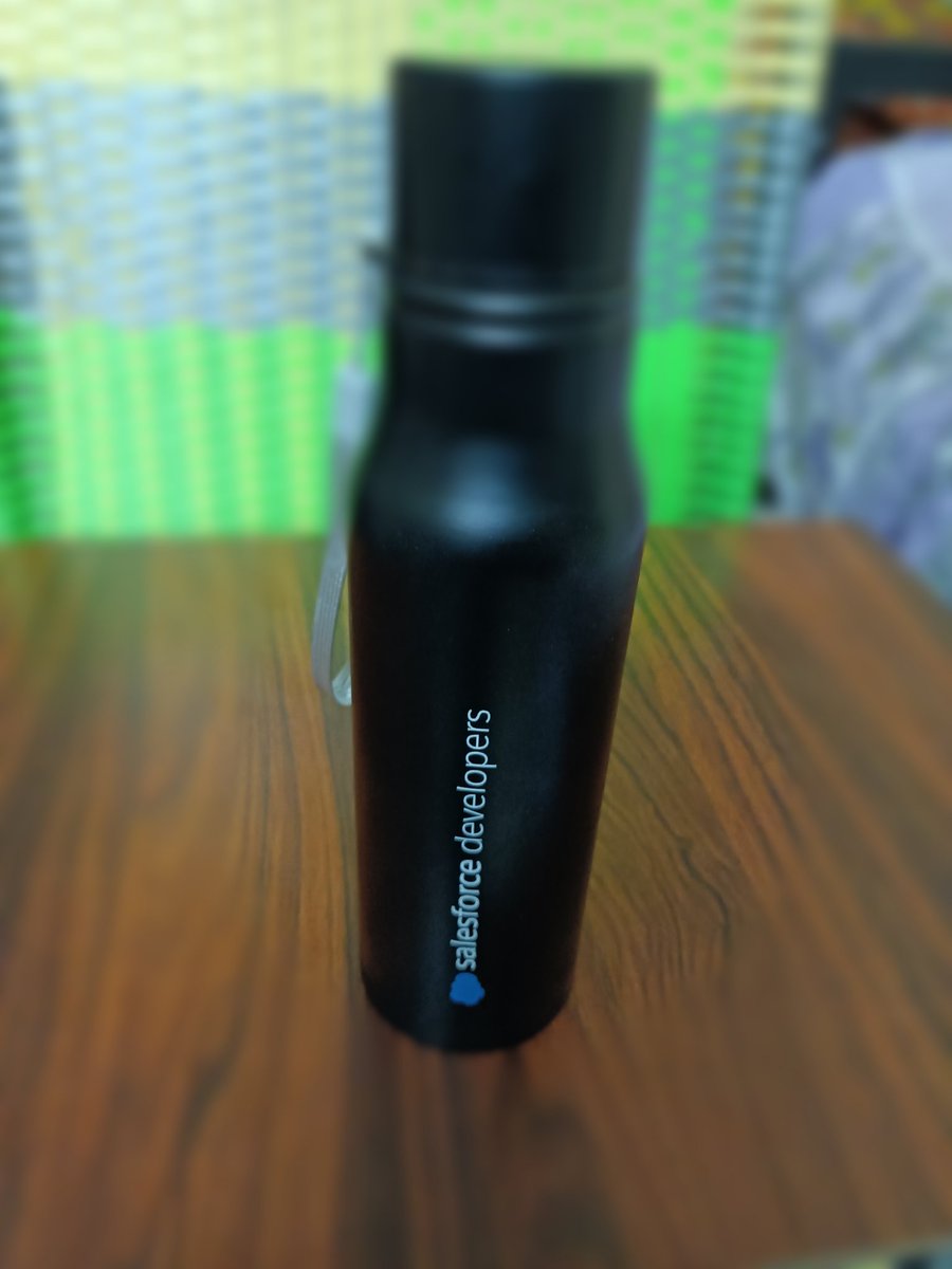 DebankarRoul's tweet photo. Thanks #journey2salesforce
             #trailhead
             #salesforceDeveloper 
My first gift from trailhead Salesforce.🙂🙂🙂 https://t.co/Aw4tEWXQMO
