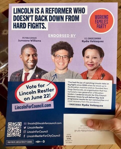Lincoln Restler tweet media