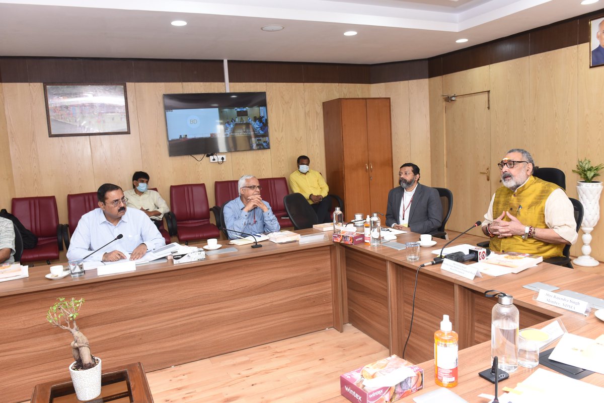 mopr_goi's tweet photo. @MoPR_GoI has developed the #DisasterManagementPlan with an aim to develop disaster resilience at grassroots level among Panchayats and establish a framework to align the disaster management measures in rural areas to that of the @NDMAIndia: Shri Giriraj Singh, Union Minister(PR) https://t.co/HpZWyvusQh