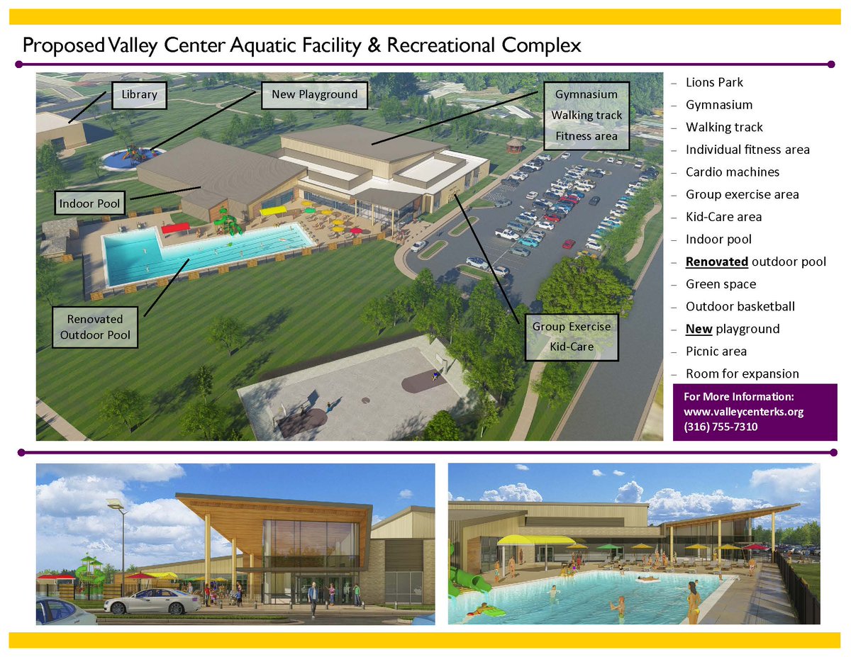 ValleyCenterKS's tweet photo. The City of Valley Center just released Request For Proposals for Architects, Engineers, & Construction Services for the new Aquatics Facility & Recreation Complex.
Check out the RFPs on our website @ https://t.co/eFsepThHSd
#DiscoverVC #valleycenterks #VCRC @RecValleyCenter https://t.co/HQadwRNdr7
