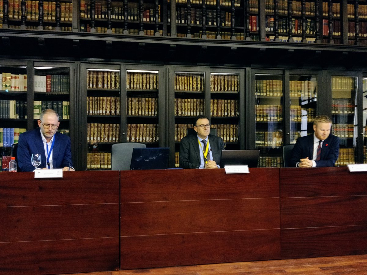 Members of the European Society of International Law (<a href="/esil_sedi/">ESIL-SEDI</a> <a href="/ESIL_EUglobal/">EU as a Global Actor</a>) begin their presentations at the Conference on "Enhancing the Rule of Law in the EU'S External Action", at the University of Granada <a href="/CanalUGR/">Universidad Granada</a>