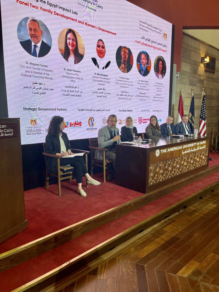 UNICEF_Egypt's tweet photo. We are pleased to be part of the #EgyptImpactLab and we are committed to channel additional resources to support the government of #Egypt in its design and scale-up effective programs for the wellbeing of all children. #ForEveryChild
@mpedegypt @JPAL_MENA @AUC https://t.co/MsvhVc2c4j