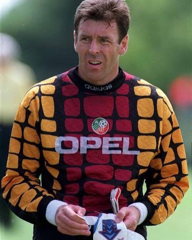 That’s A Keeper (Goalie shirts from the 90s 🫠) tweet media