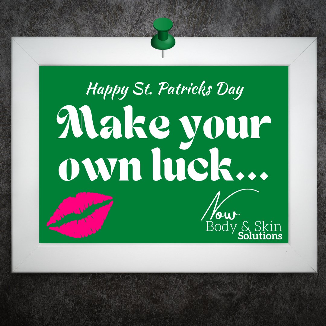 NOWBodyandSkin's tweet photo. Happy St. Patrick's Day! 🍀

☎️ Schedule a consultation today at (931) 408-9211 💋

#CynoSure #LoveYourLegs #LaserHairRemoval #MommyMakeover #FlexSure #DiscoverYourBeautiful https://t.co/KX9cMYm4Yy