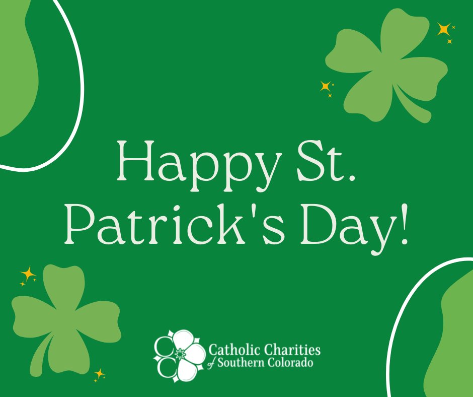 Happy St. Patrick's Day from Catholic Charities!