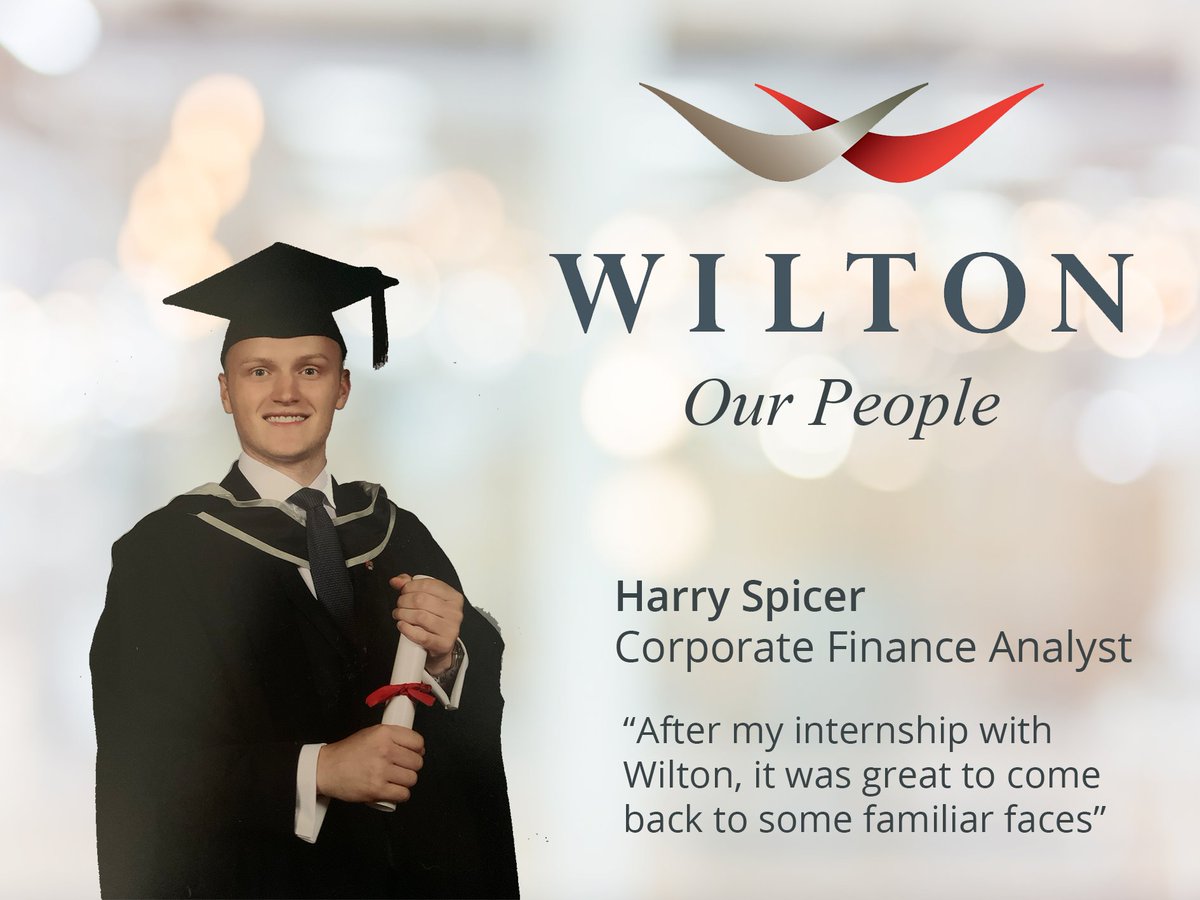 TheWiltonGroup's tweet photo. #OurPeople – over the coming months, we are introducing some of the individuals that make us Wilton. Next up, Harry - once our Intern, now our Corporate Finance Analyst and American Football Fanatic ➡️ https://t.co/nI7HRVDAgg #Internships #GraduateJobs #Culture https://t.co/8bK4ne1Tml