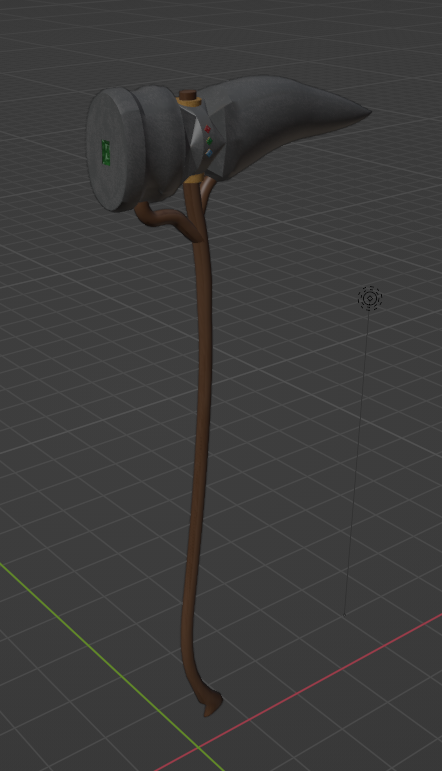 GD_JoshP's tweet photo. First year weapon 3D modelling project, shape and initial colour block out.. 

#LSBUgames
#3dmodeling 
#3DModel 
#University https://t.co/ahGZ8WGzQL
