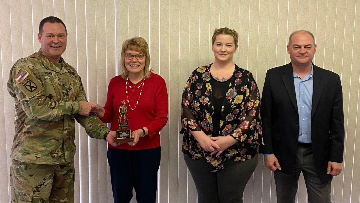 Had a great time visiting OAB members <a href="/AVCRadio/">AVC Communications</a>, <a href="/WTNSSports/">WTNS Sports</a>, @WHIZnewsco, and more yesterday with reps from the <a href="/OHNationalGuard/">Ohio National Guard</a> as they promoted their organization and efforts in the community! #OhioBroadcasters #OhioNationalGuard #NationalGuard