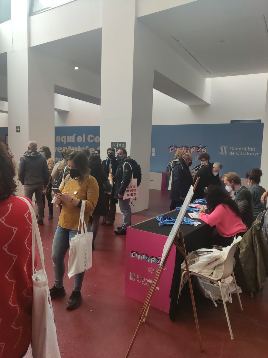 Comencem en 30 minuts! Tot a punt! #congrésjoventut