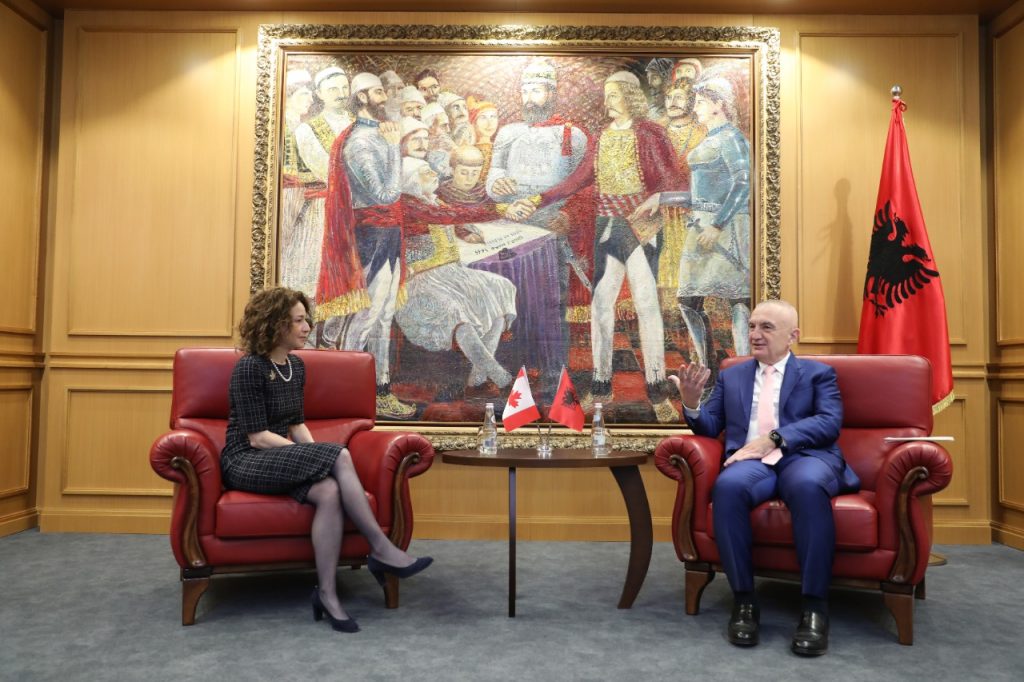CanadainAlbania's tweet photo. 🇨🇦🤝🇦🇱 share priorities such as advancing #HumanRights #SupporttoUkraine https://t.co/TdS3elAmlw