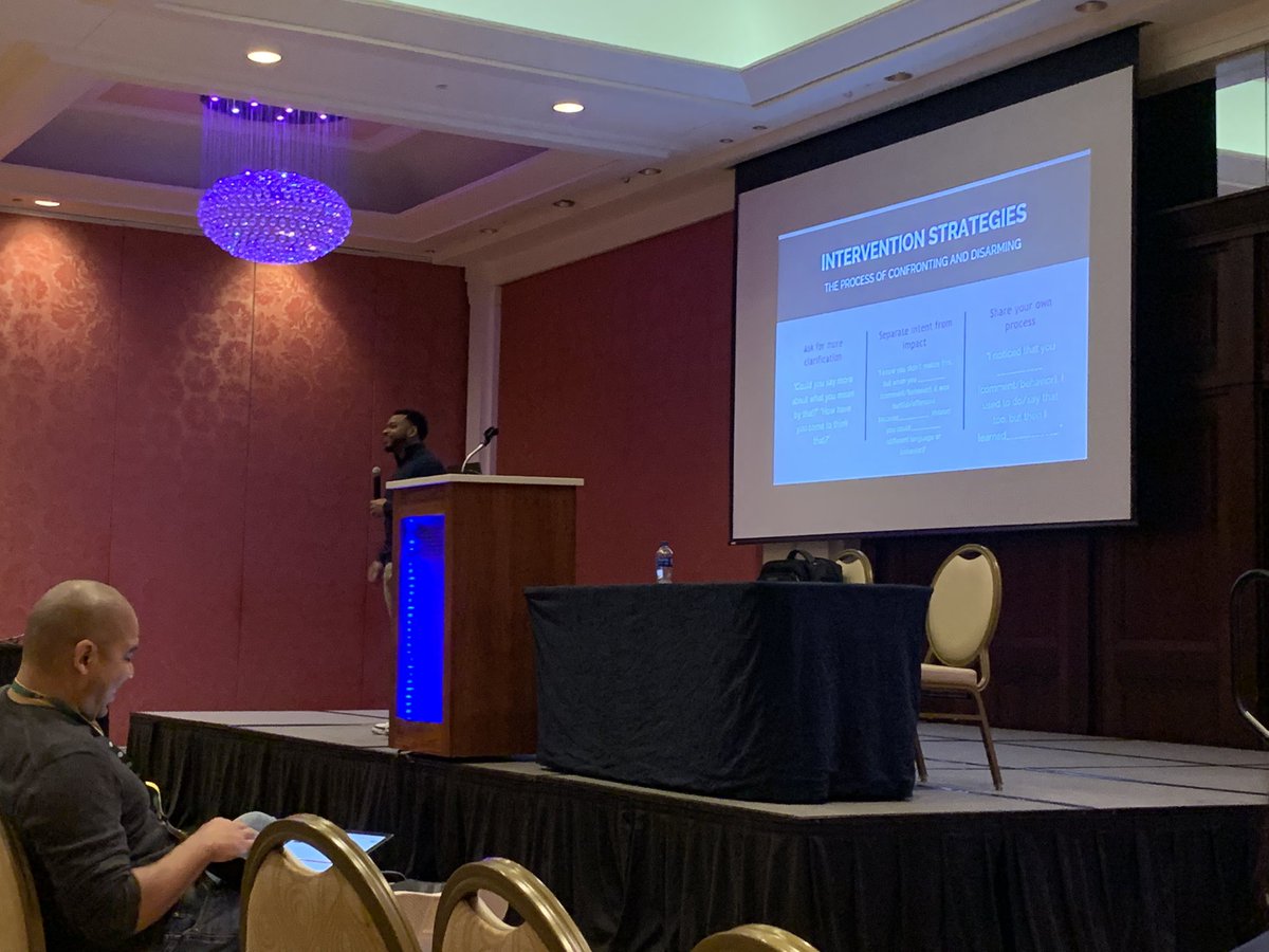 Intervention strategies for advocacy, Option 4: sometimes you don’t give a damn, tell it like it is! Too true! Loving @sheldonleakins session this morning at #MACUL22