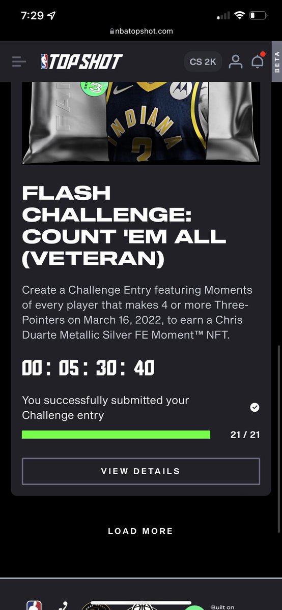 The green bar being back feels so good