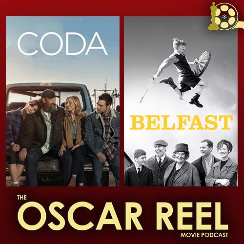 OscarReelPod's tweet photo. Next up in the #BestPicture reviews is #CODA &amp; #Belfast!

Make sure to listen if you’re curious what the nominees are all about this year!

#Oscars 
#PodernFamily #FilmTwitter #PodcastHQ #PodNation #AcademyAwards 

Listen
🍎: https://t.co/3e3NeKiMhd
🟢: https://t.co/9vxAI49RV7 https://t.co/FgCX3akpLf