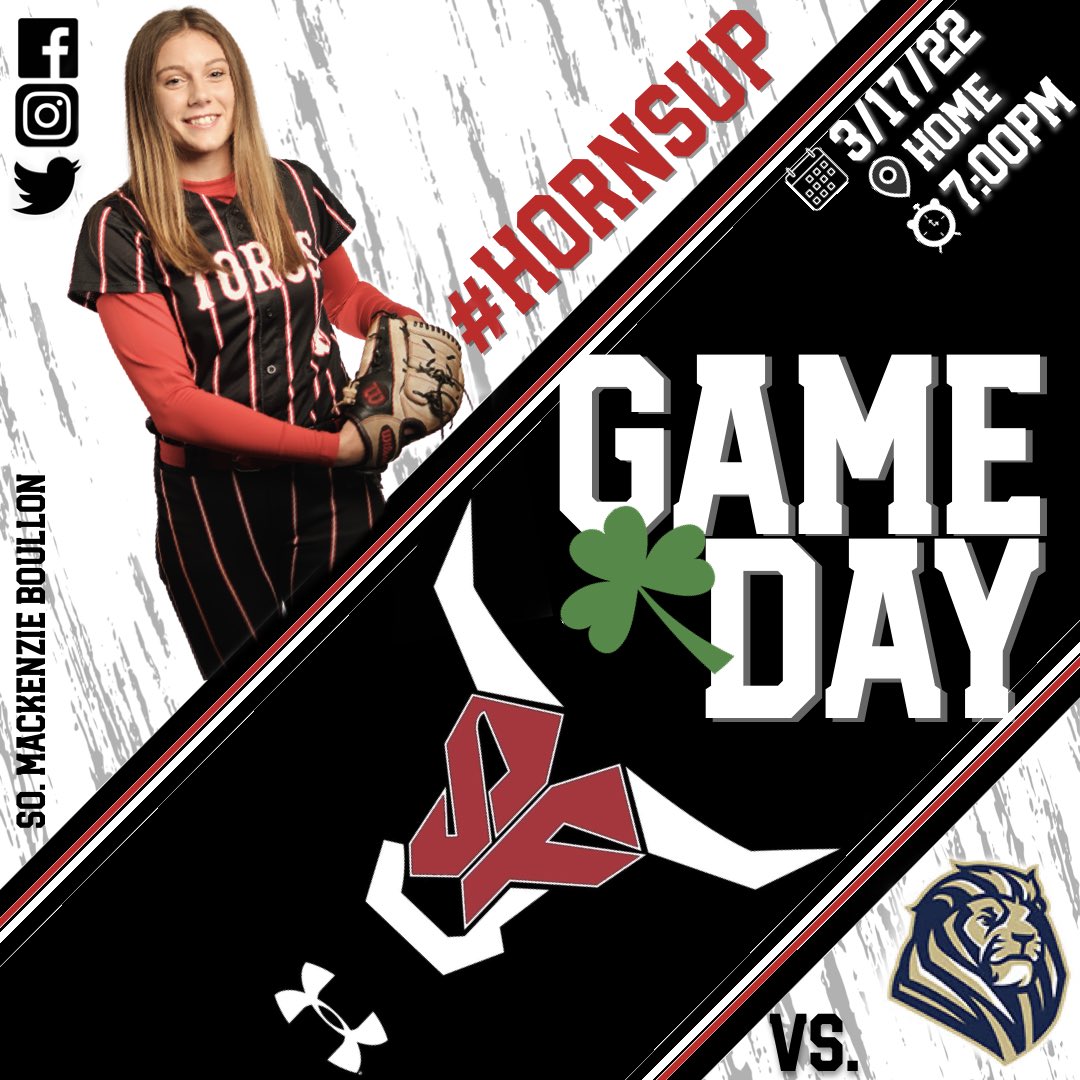 🍀 It’s GAMEDAY on The Hill 🍀 
Toros vs Foley Lions • JV-5PM / V-7PM 
#GOTOROS 🤘🏼