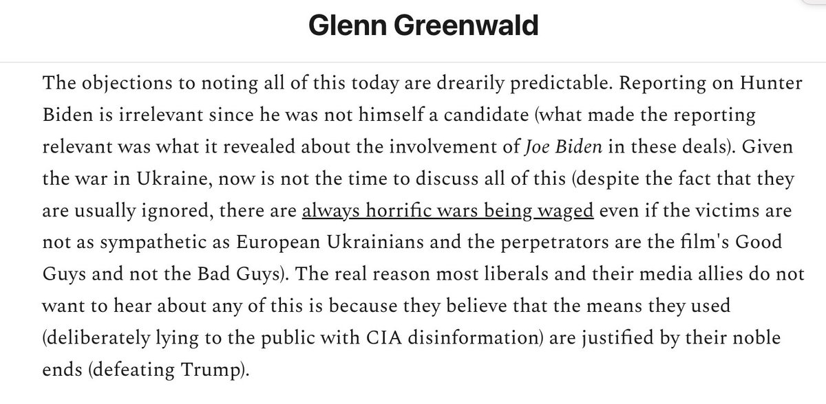 I already know the excuses for ignoring this now. I list them below. But regardless of whether the corporate media will again ignores proof -- now from NYT -- that they printed lies to manipulate the election, this disinformation/censorship campaign is of historic importance.