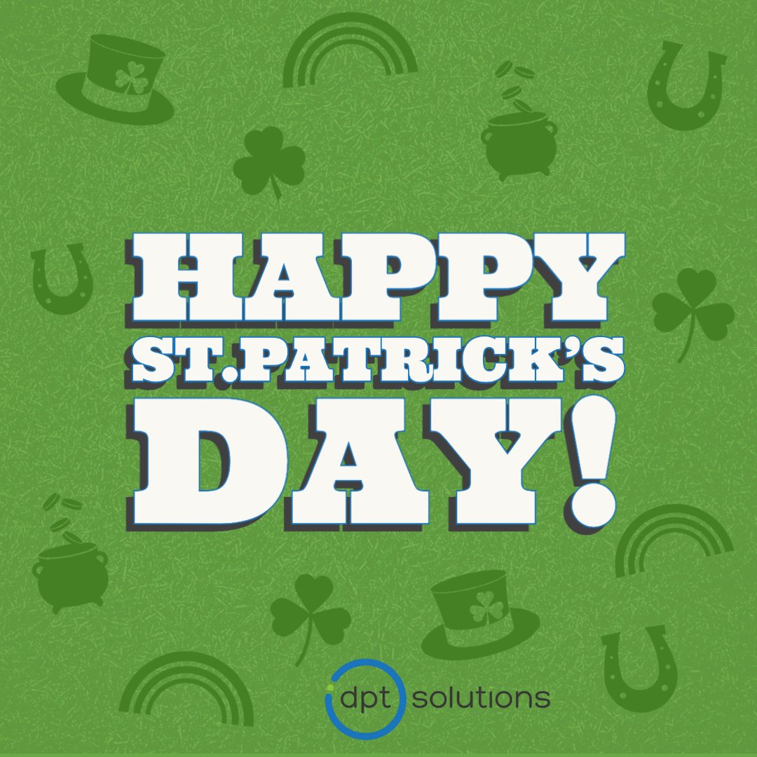 DPTSolutionsInc's tweet image. #HappyStPatricksDay #ThinkGreen