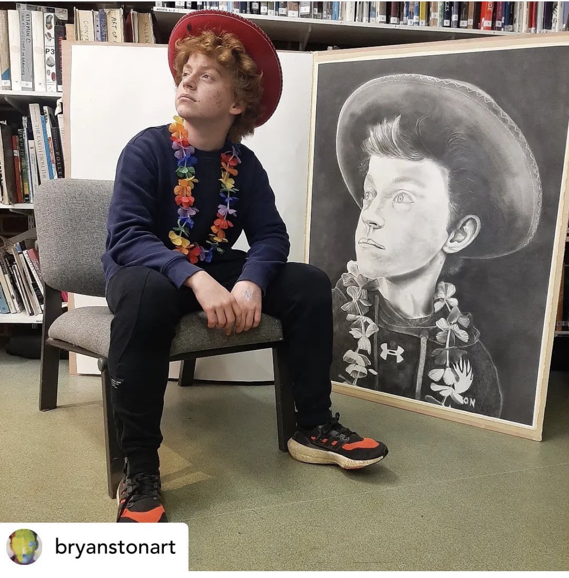 We love to see it! 
So good to see Old Edgeburian and @isotyawards Rising ⭐️ 2021 winner flourishing at Bryanston School @BryanstonSchool @bryanstonart1 
👏
#edgeboroughexperience #edgeboroughprep #nurturingtalent