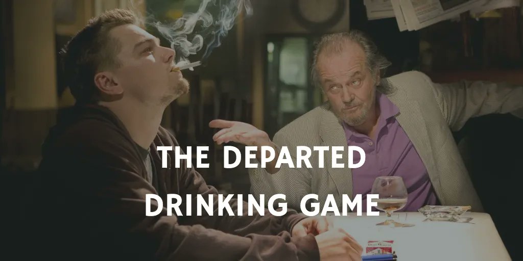 drinkwhen's tweet image. Grab your Guinness and whiskey to play our top 8 St. Patrick’s Day Movie Drinking Games 🍀🍺 drinkwhen.ca/st-patricks-da…
#StPatricksDay #stpatricksday2022 #StPaddysDay #StPatricks #drinking #drinkinggame #drinkinggame #thedeparted