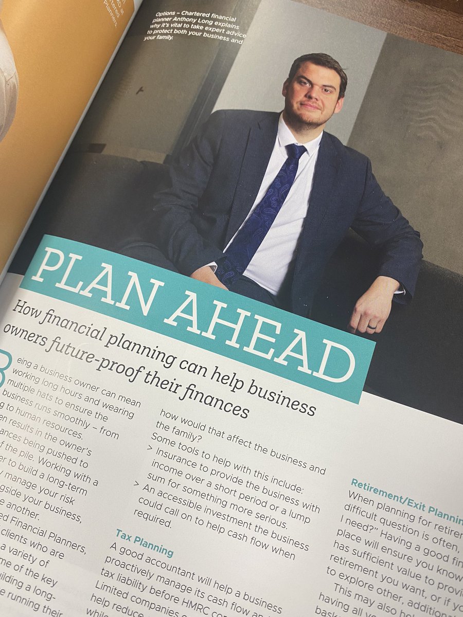 Active Chartered Financial Planners (@activefinancial) on Twitter photo Wise words for business owners from our <a href="/AnthonyLActive/">Anthony Long</a> in the latest <a href="/Tees_Business/">Tees Business</a> ๐
#TheClearAdvantage Wise words for business owners from our <a href="/AnthonyLActive/">Anthony Long</a> in the latest <a href="/Tees_Business/">Tees Business</a> ๐
#TheClearAdvantage