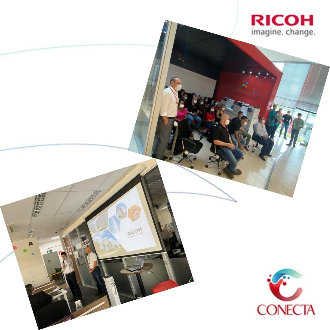 Ricoh_Brasil's tweet photo. Na última segunda-feira tivemos um Conecta muito especial, com a presença do João Waltrich, vice-presidente financeiro da @RicohLA . O Conecta é nosso encontro mensal com todos os colabores da RICOH Brasil.

#Ricoh #TeamWork #ConectaAsPessoas #EquipaConectaLibera https://t.co/y5Zvwm0E6u