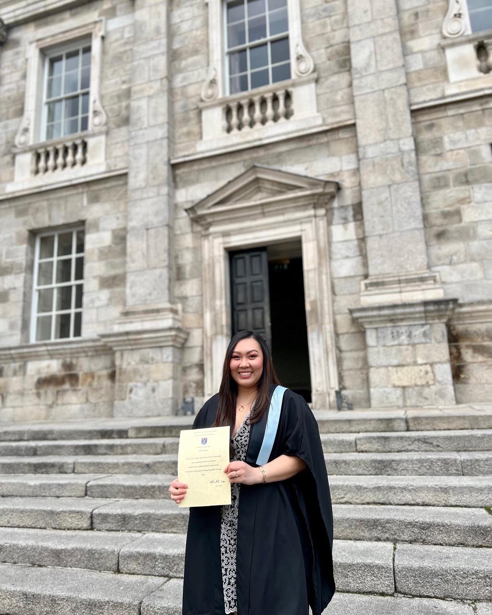 CindyBalquin's tweet photo. Another milestone ☑️🎓 #ICUpostgrad https://t.co/SAf4GOj32Z