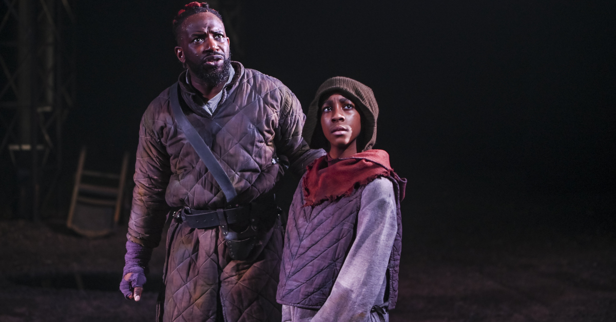 LeedsPlayhouse's tweet photo. We’re so proud of our talented young #Macbeth company. Angel⭐️, Scarlett⭐️, Kenya⭐️ and Mae⭐️ have worked hard from day one of rehearsals and have shone like the stars they are across the three-week run on our Quarry stage. 
Well done! 🧡 https://t.co/hHnmsEQquO
