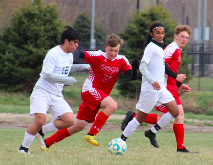 Today begins my favorite time of year!  Good luck @auroraboysoccer!  #windandrain #16