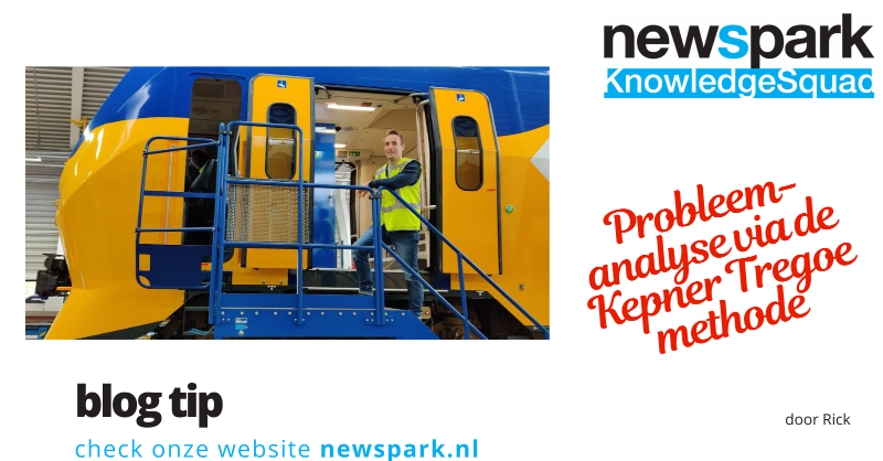 newsparkbv's tweet photo. Is oplossingsgericht werken altijd de beste manier? Rick neemt ons mee in een probleem-analyse via de @kepnertregoe methode bij @NS_online
#kepnertregoe #probleemanalyse #testautomation #softwaretesten