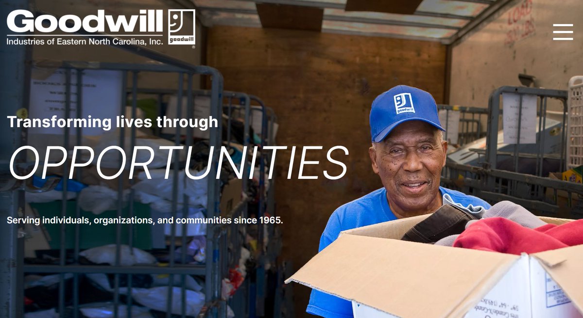 GoodwillENC's tweet image. We just launched our NEW WEBSITE!

Visit GIENC.org to learn about career opportunities, donation center locations, community initiatives, and partnerships. 

#Goodwill #GIENC #Community
