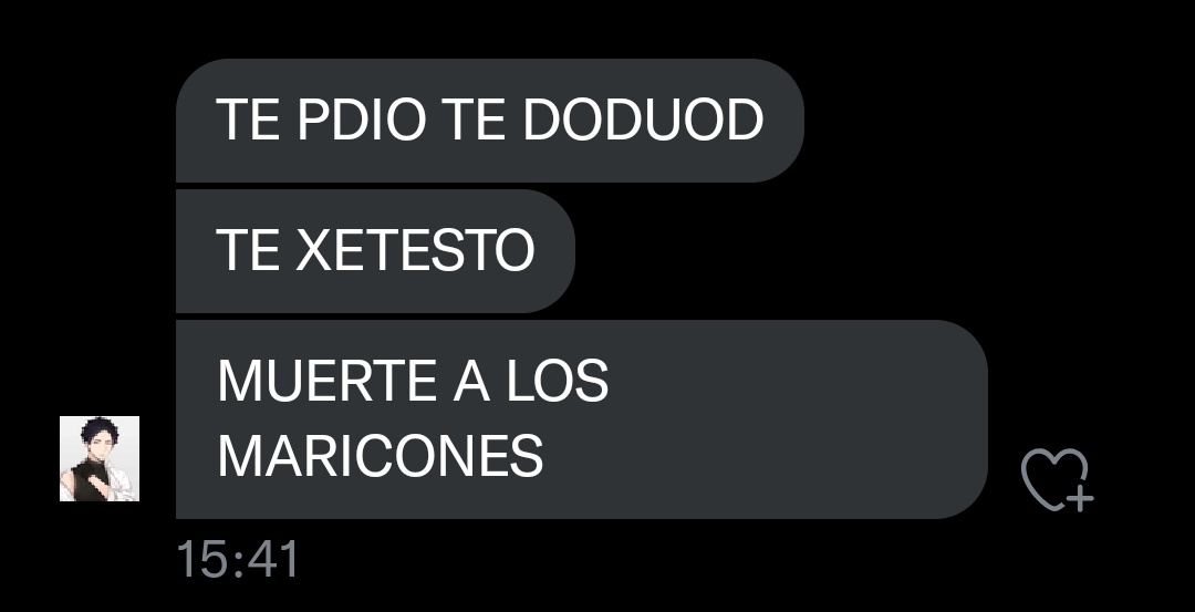 ㅤ
ㅤキ me insulta más que mi
ㅤ viejo.
ㅤ