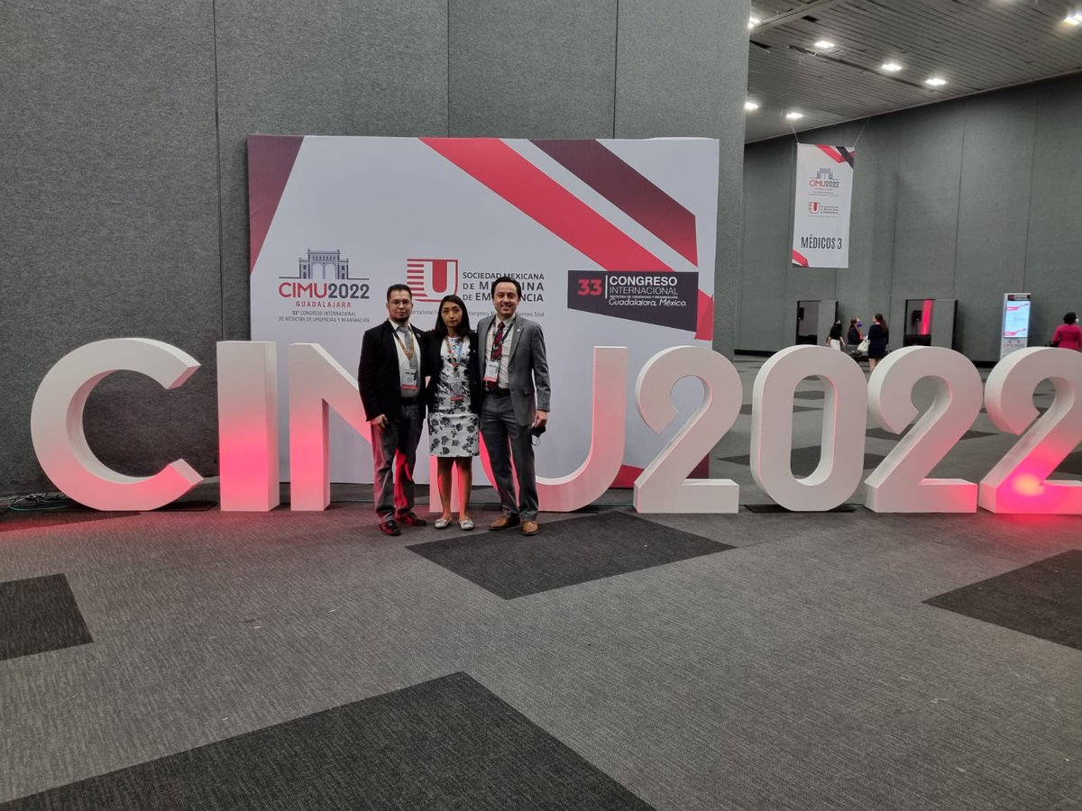El comité directivo de lSociedad Científica Internacional EMIVA presentes como ponentes en el CIMU 2022! Acompáñanos al salón médico 1! #CIMU2022