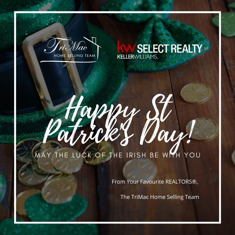 May the luck of the Irish be with you in this market!! Happy Saint Patrick's Day!! 

#realtor #realestate #lucky #irishblessing #stpaddysday #novascotia #halifax #dartmouth #kw