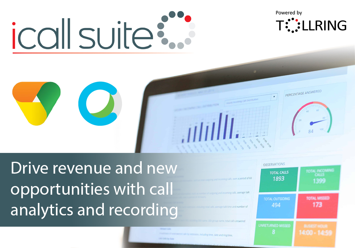 Tollring's tweet photo. How can service providers make the most of their #Cisco #BroadWorks and #WebexCalling call data? Drive revenue and new opportunities with iCall Suite #CallAnalytics and #CallRecording. Find out more: https://t.co/YlmYT45Ltp https://t.co/XAcLG7IPVe