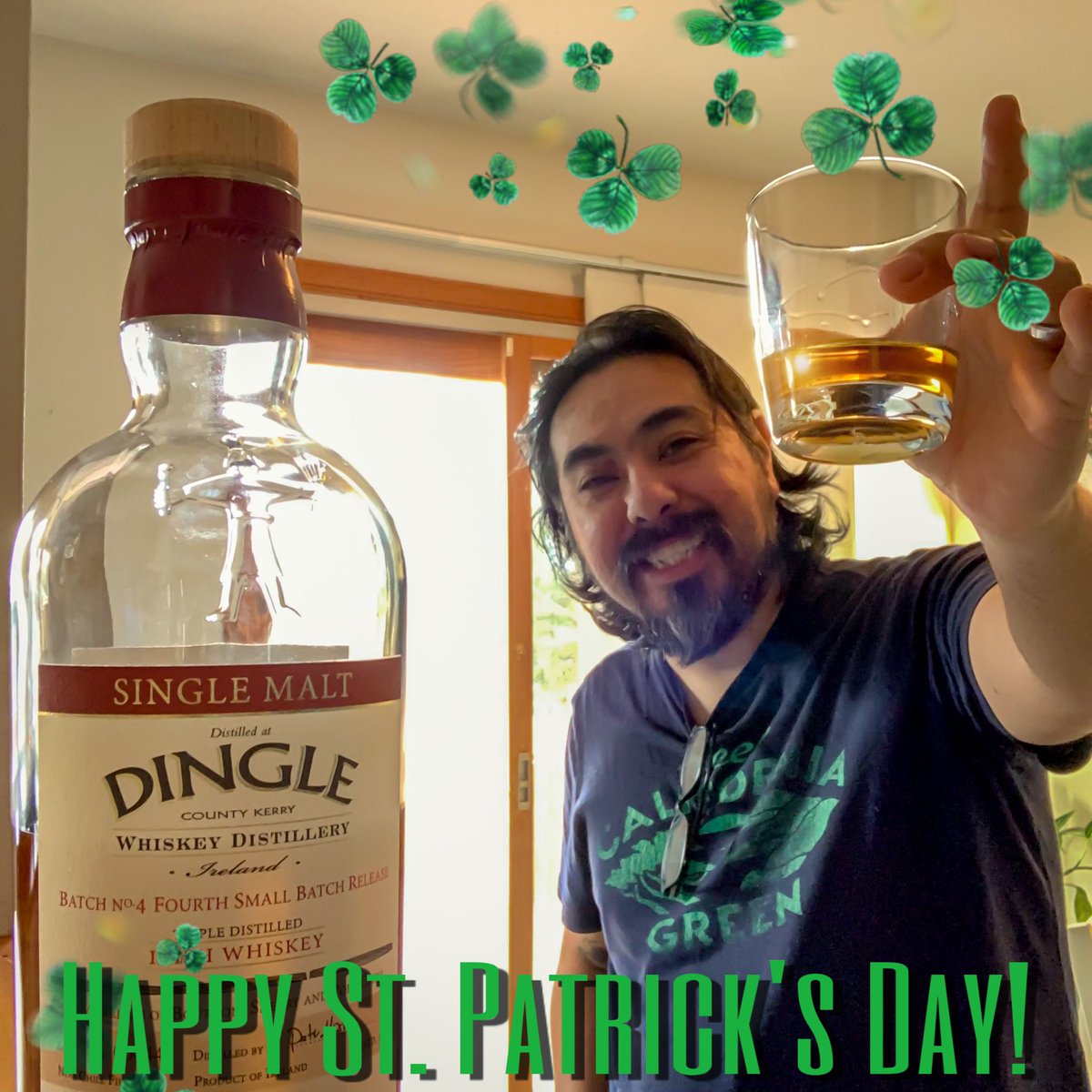 Slàinte 🤙🥃🍀 #HappyStPatricksDay  #whiskeyquests #Dingle