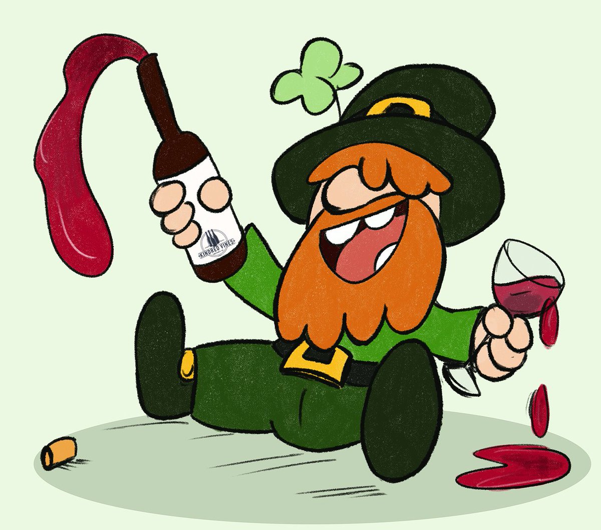 "I have never seen a leprechaun in real life but if I did, I'd probably just ask for more wine." 🍷🍀 Happy St. Patty's Day!
#StPattysDay