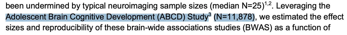 <a href="/david_m_amodio/">David Amodio</a> Please note this is not about all fMRI research but v short 8min resting state functional connectivity/RSFC &amp; cortical thickness for clinical correlations-w much existing critique.
Most task-based fMRI studies use 40-80min fMRI w carefully designed paradigms w specific hypotheses
